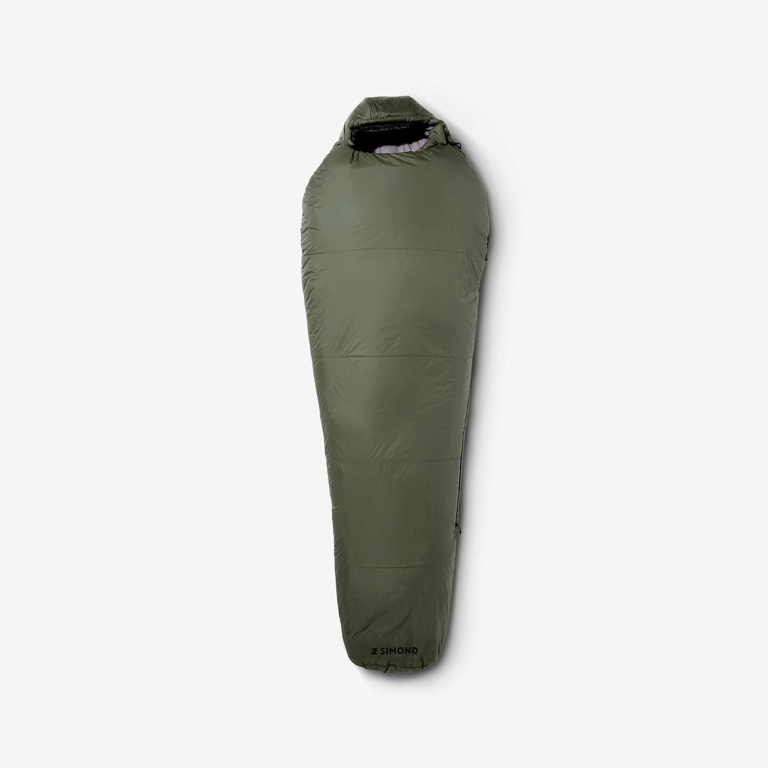 Schlafsack Trekking - MT500 0 °C Polyester khaki