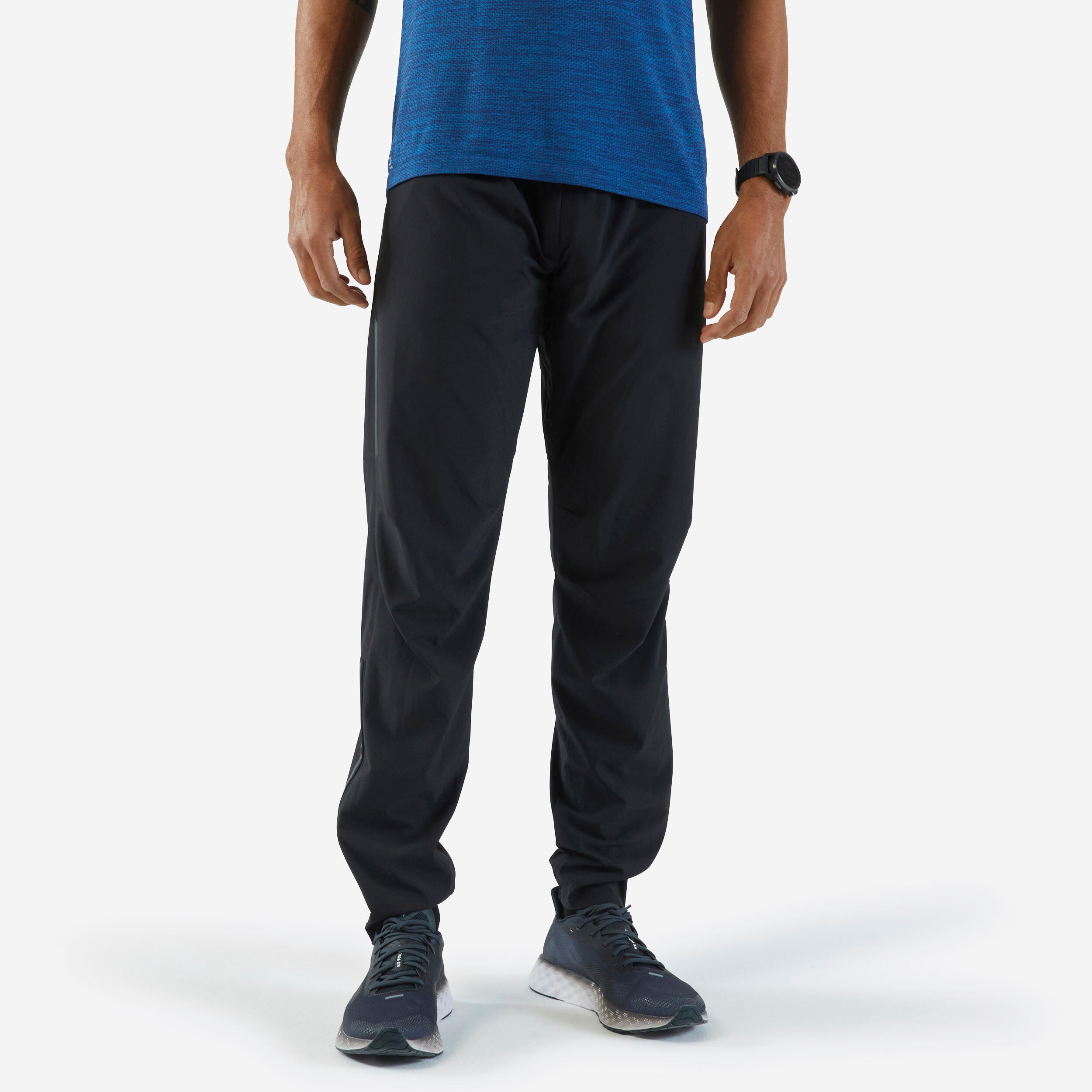Laufhose lang Herren leicht - Run 500 Light schwarz