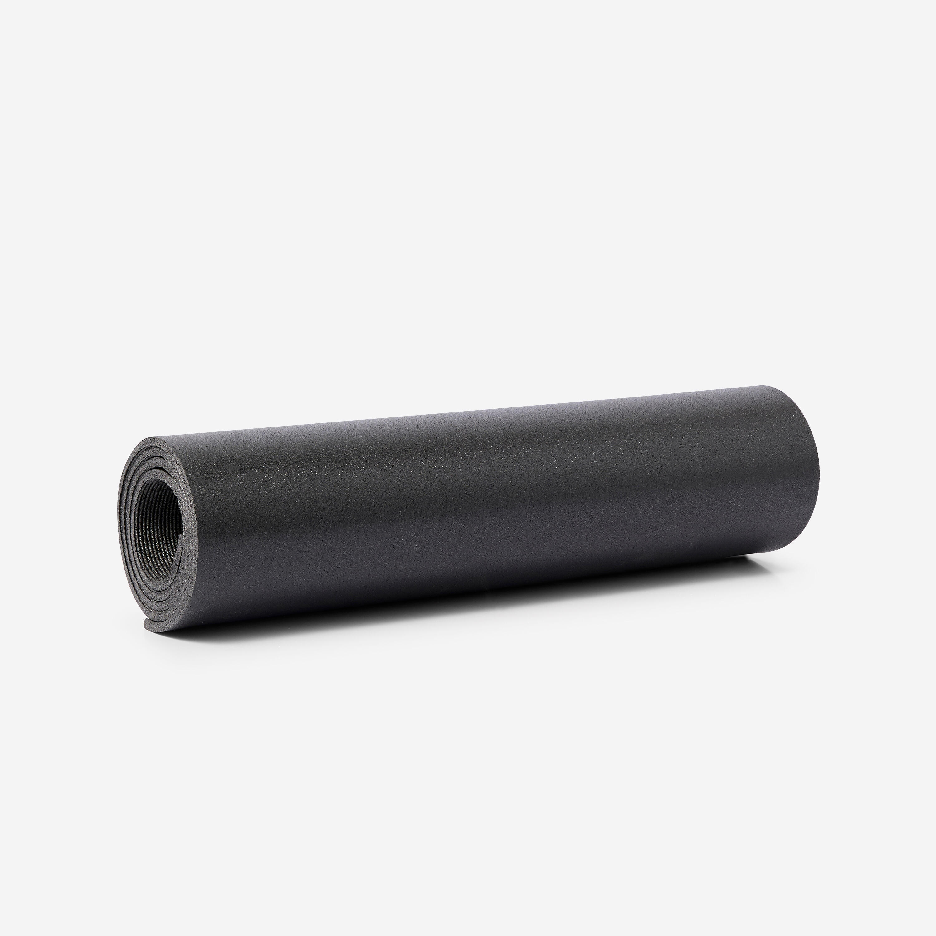 Gymnastikmatte Komfort 6,5 mm - schwarz