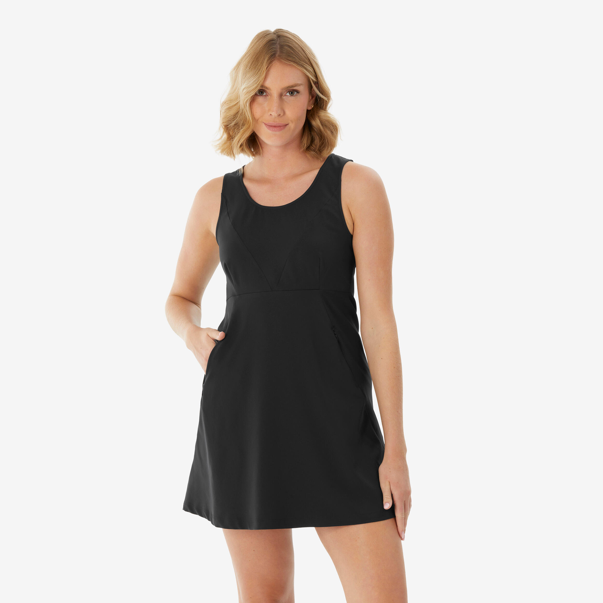 Wanderkleid Damen - Exploor schwarz