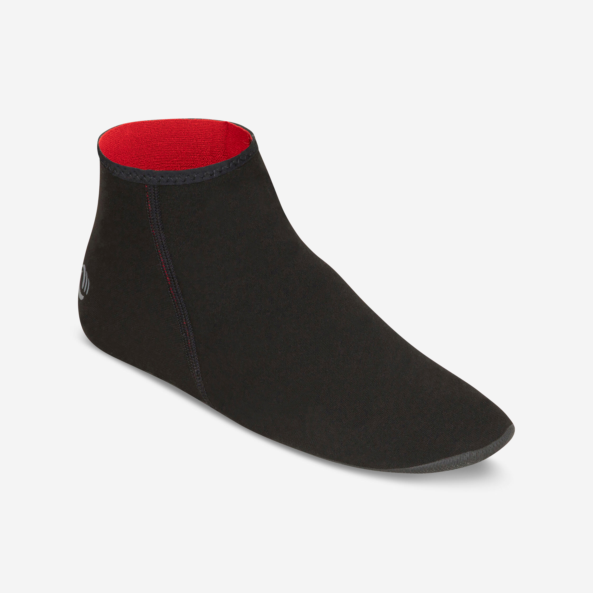 Neoprensocken Surfen/Bodyboarden Neopren 2 mm 100 schwarz