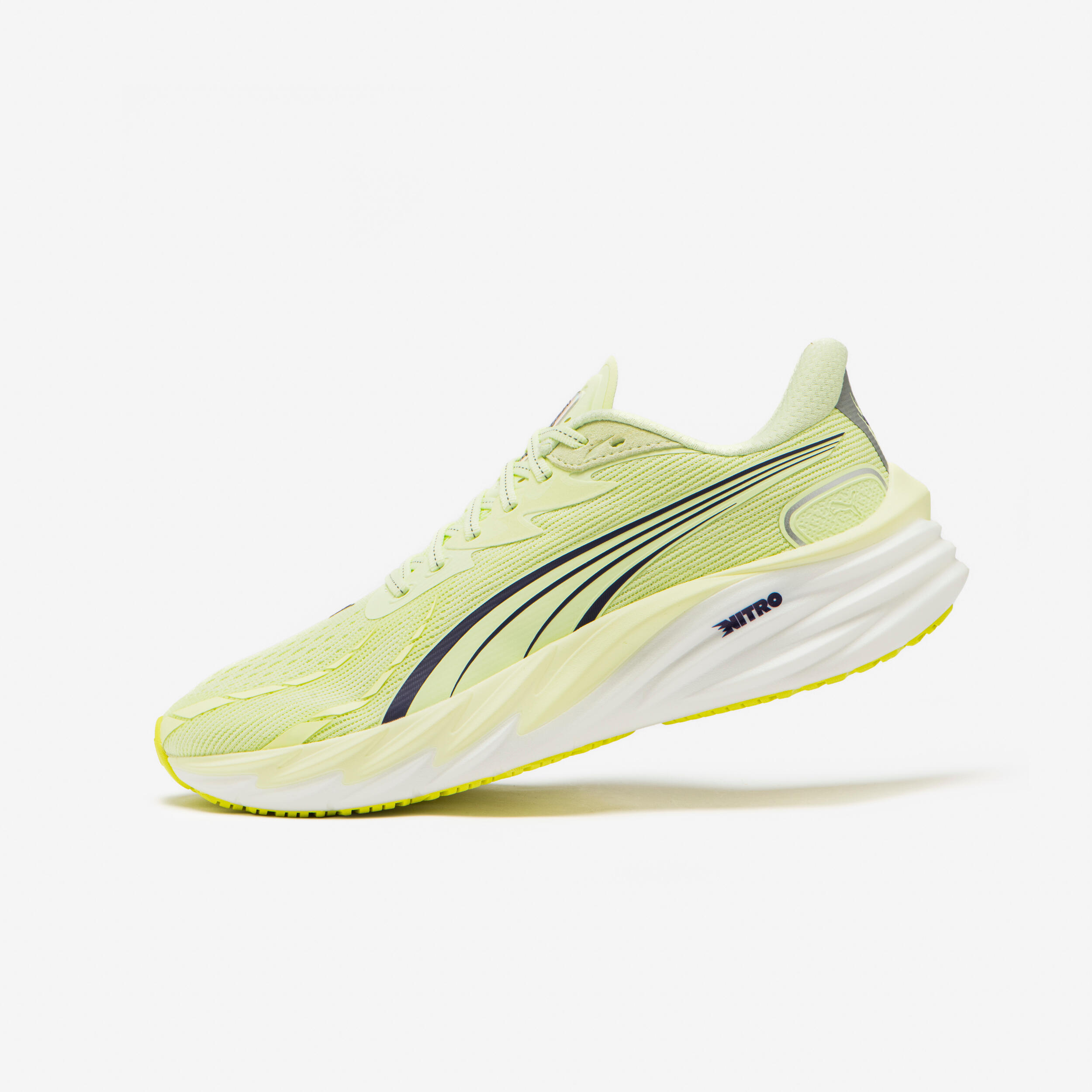 Laufschuhe Herren PUMA - Velocity Nitro 4 gelb/weiß
