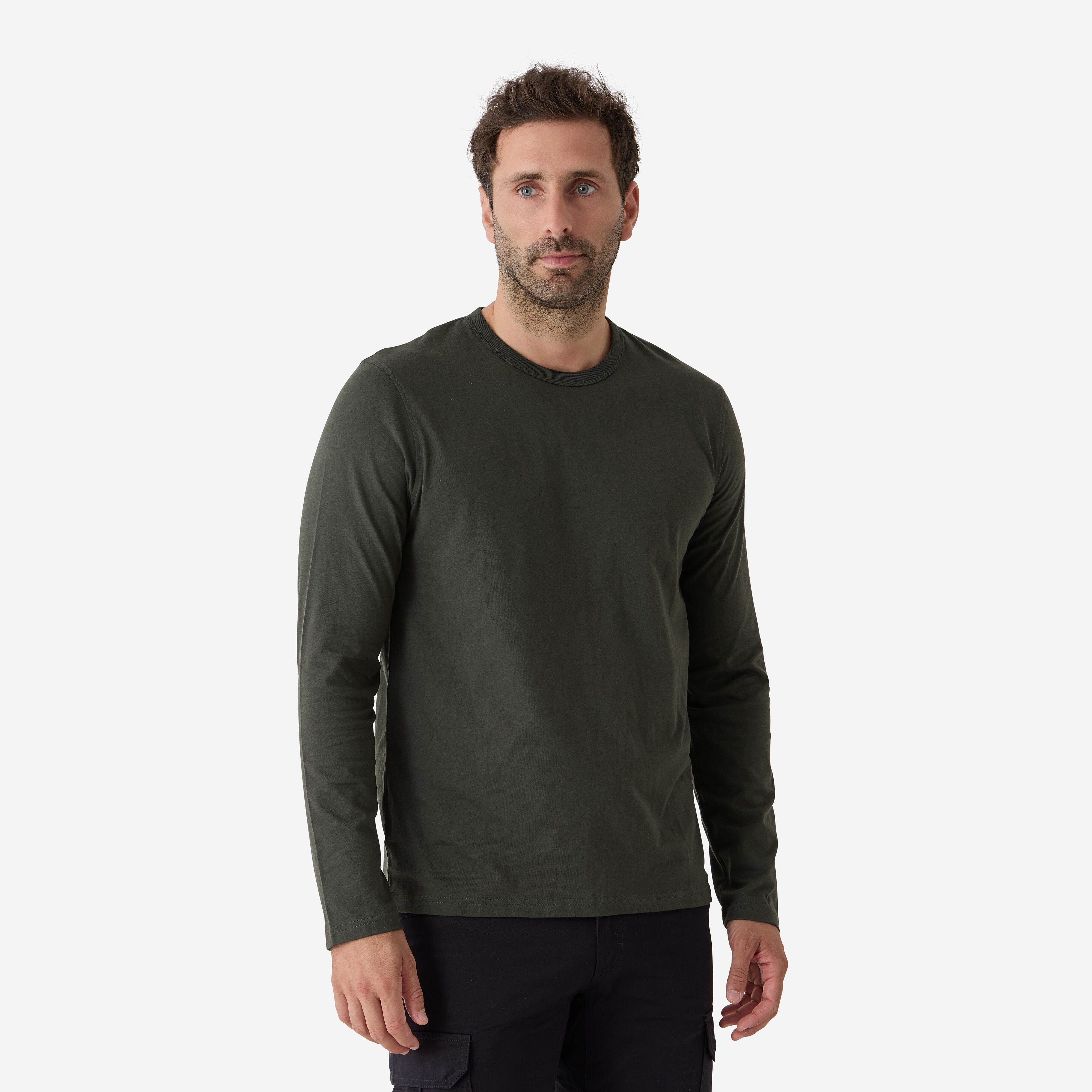 Langarmshirt 100 strapazierfähig grün