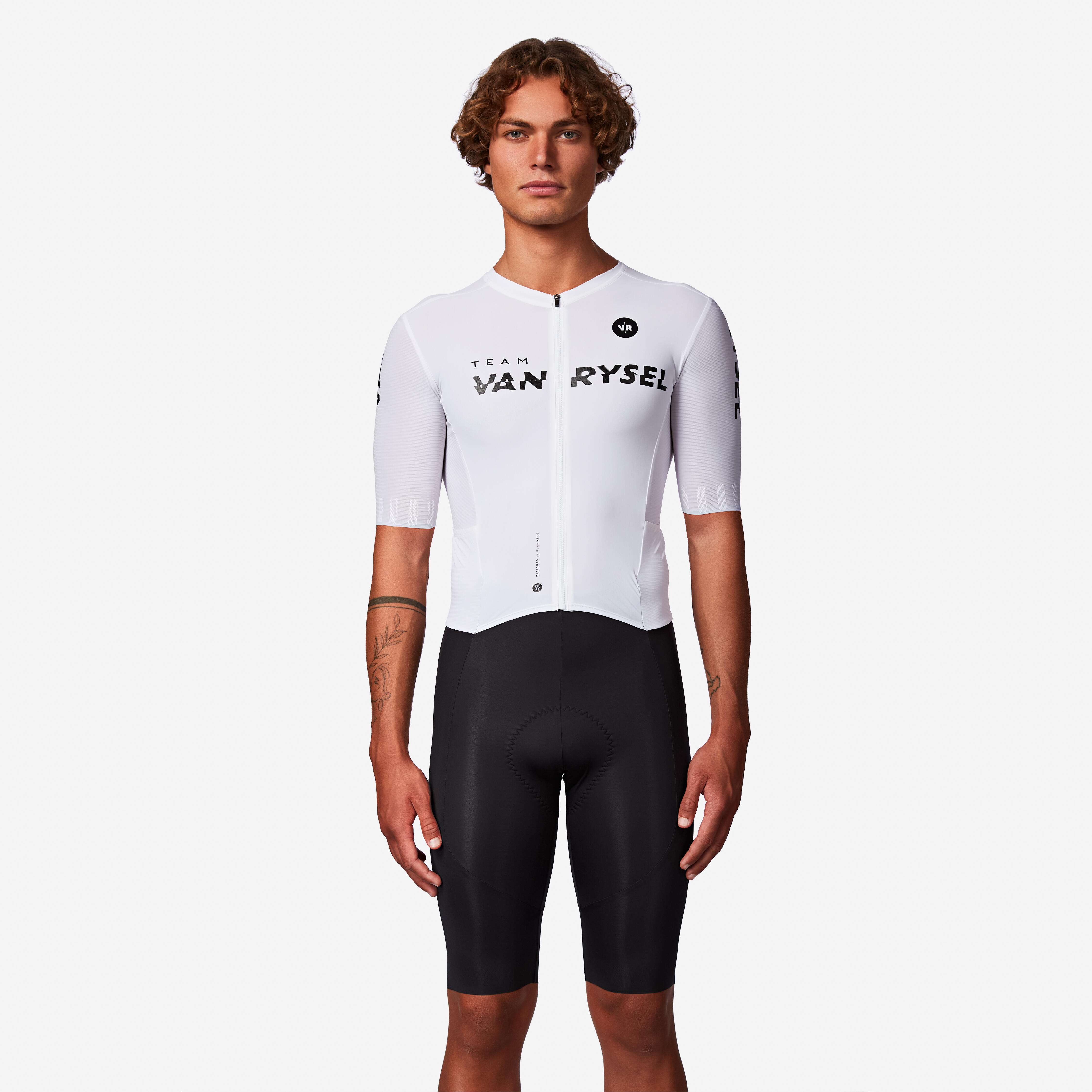 Zeitfahranzug Rennrad „RCR-R 2“ Team Herren weiß