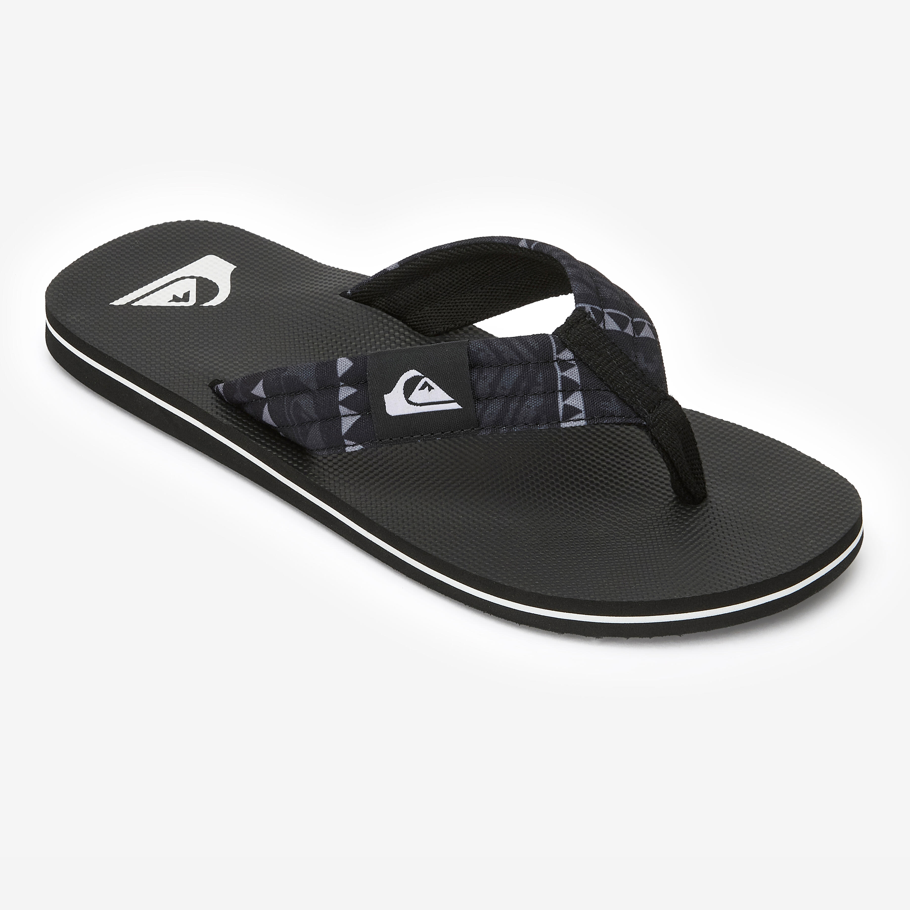 Zehensandalen Herren Quiksilver Molokai Layback schwarz