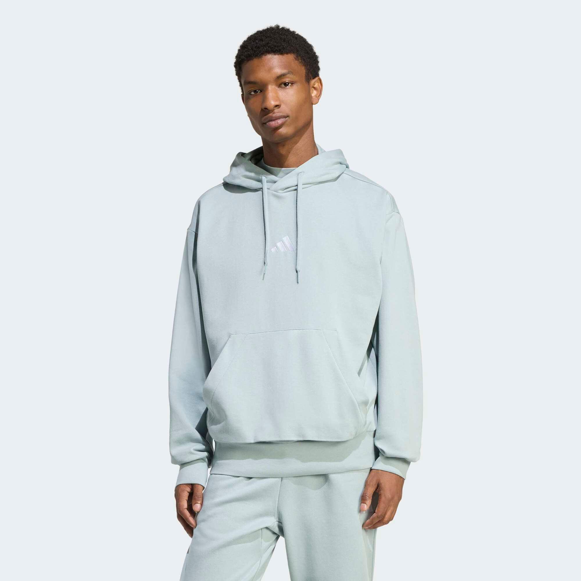 Hoodie Baumwolle - hellgrün