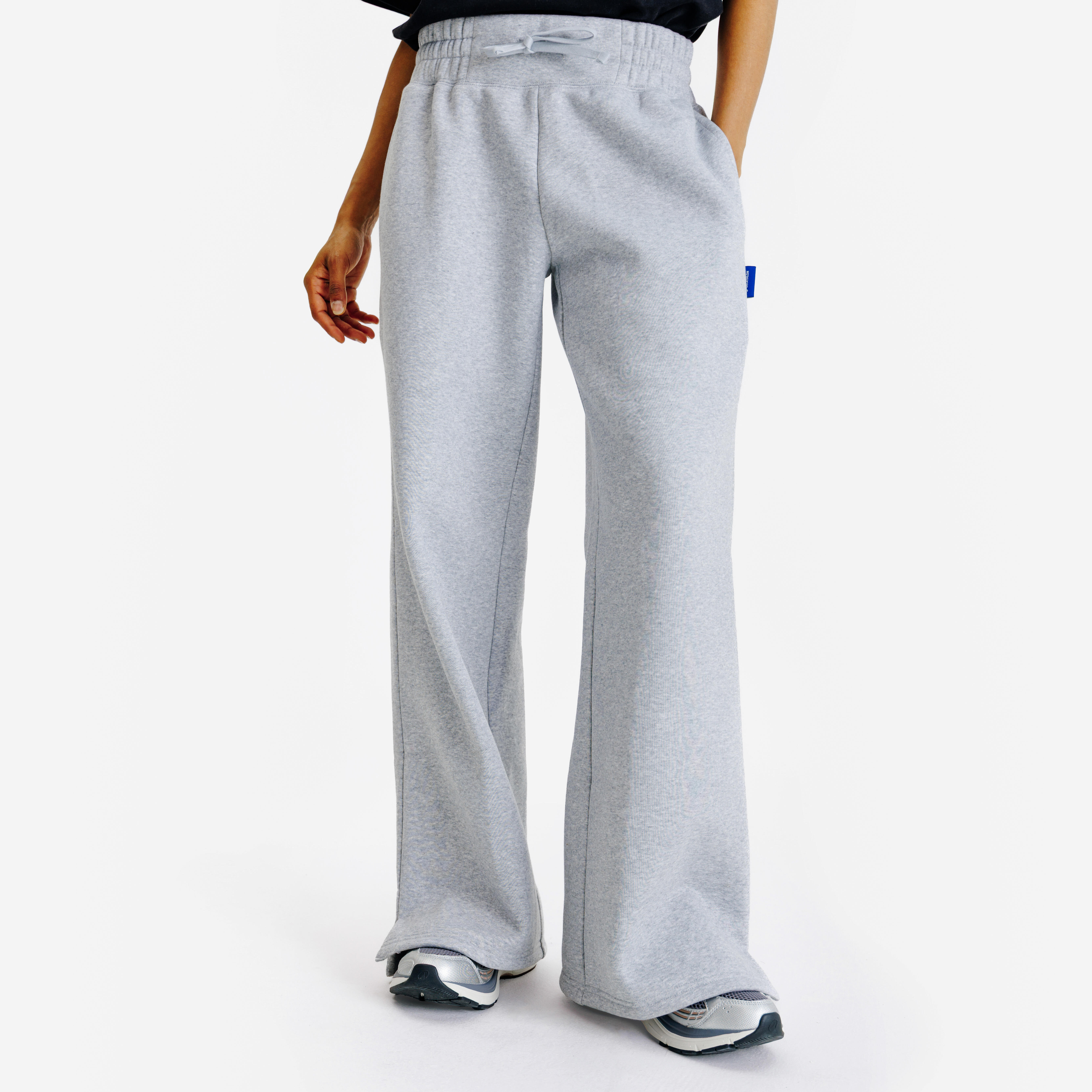 Jogginghose Damen gerade - Elementals grau meliert