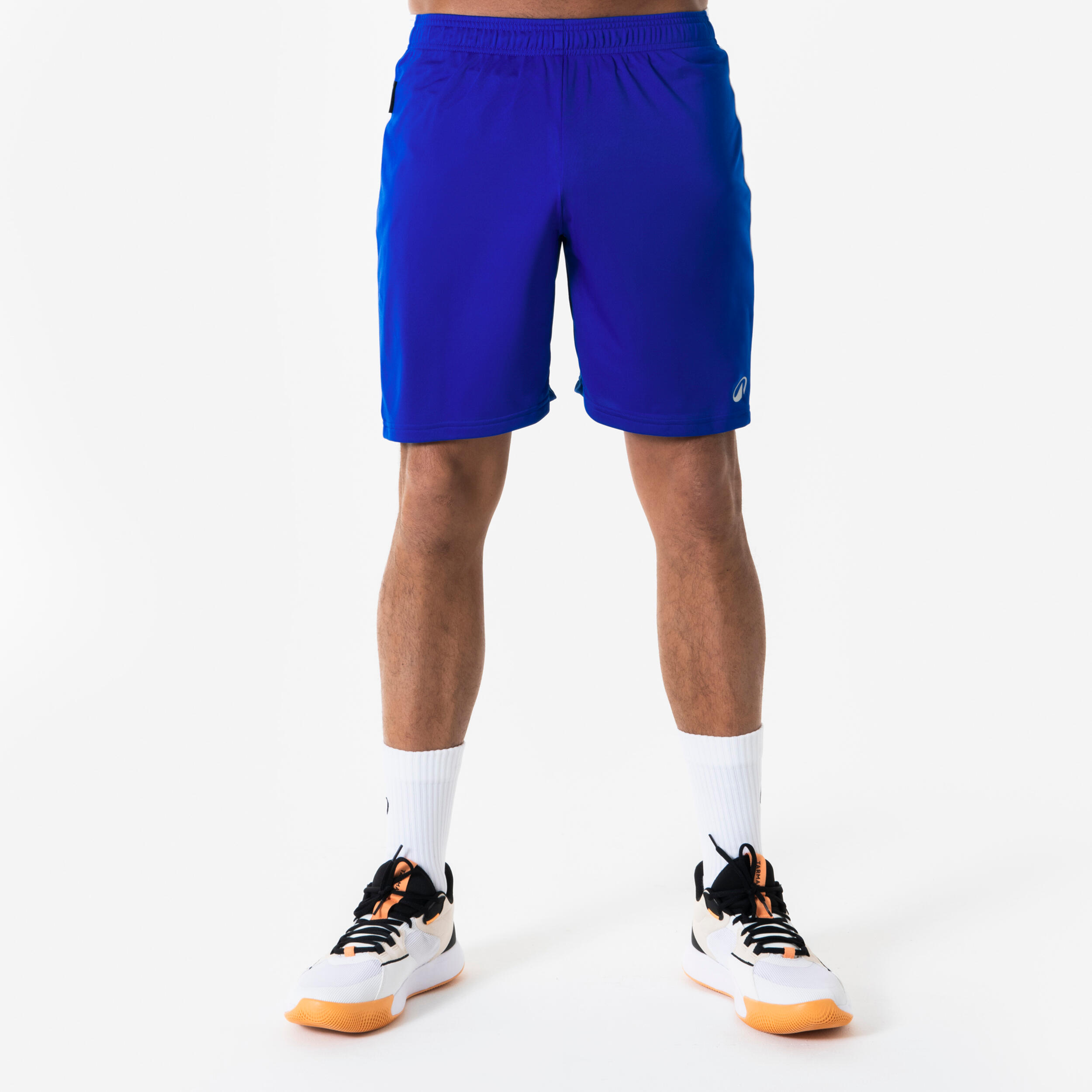 Damen/Herren Basketballshorts - Short 100 blau