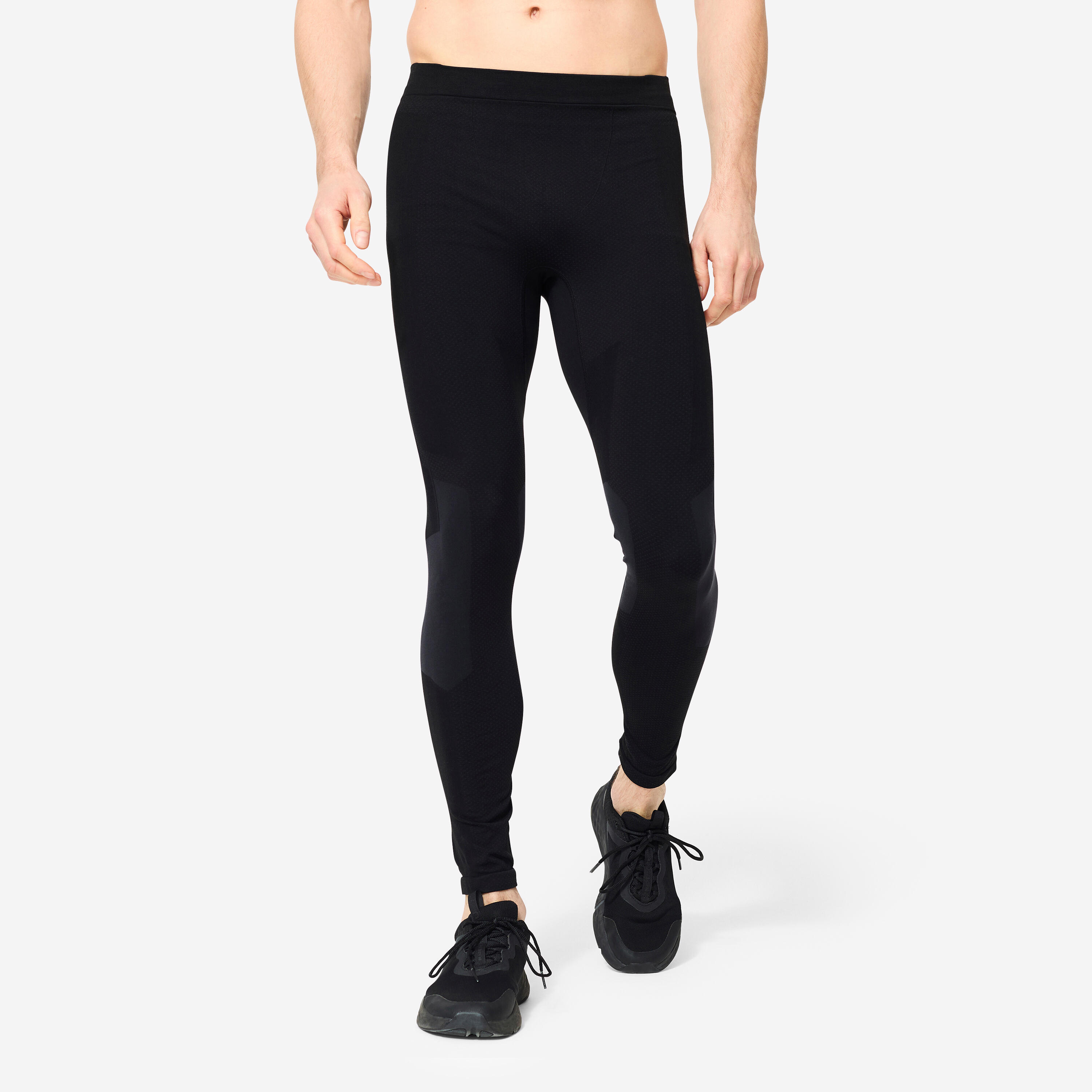 Tights Crosstraining Herren - schwarz