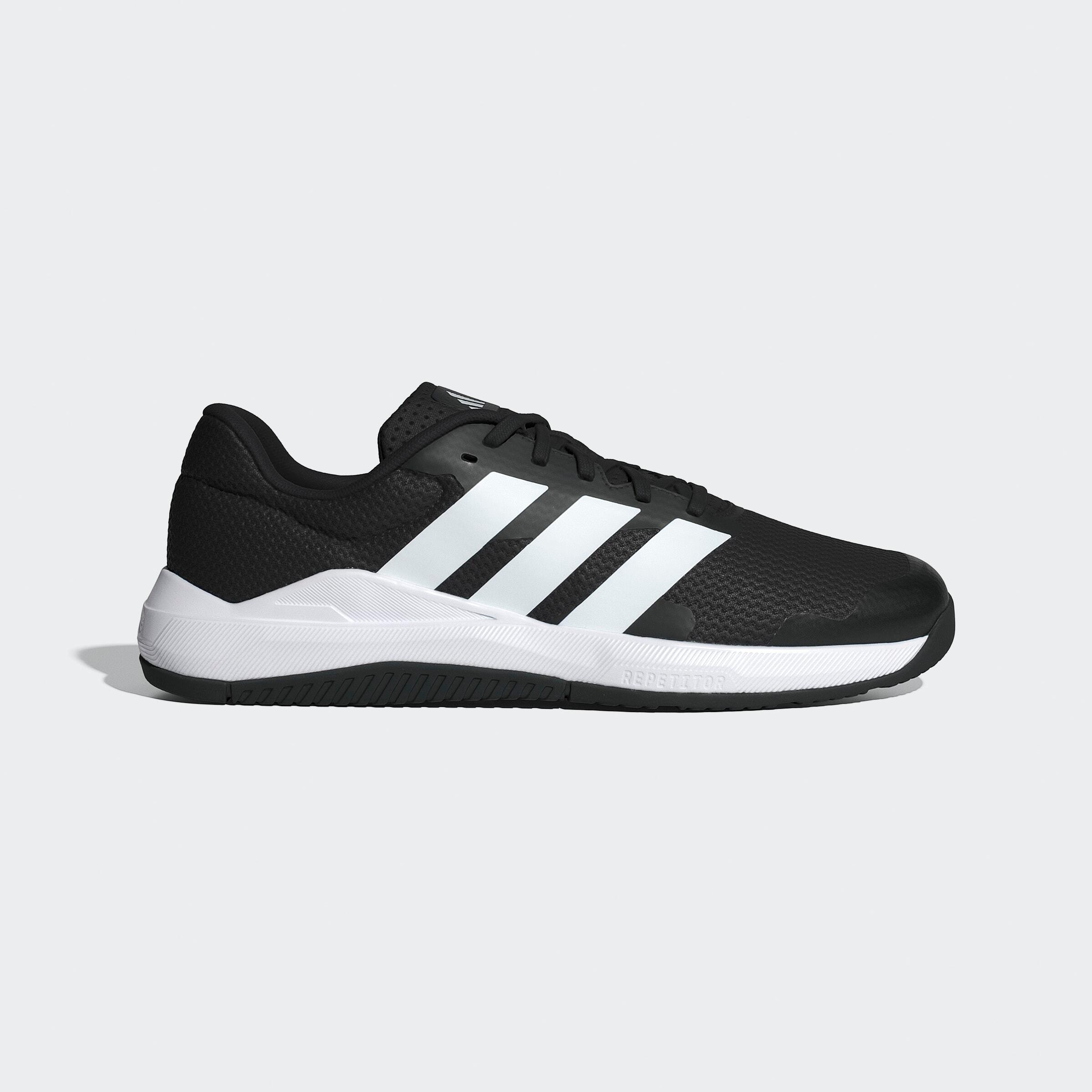 Fitnessschuhe Sneaker Herren - Dropset Base schwarz