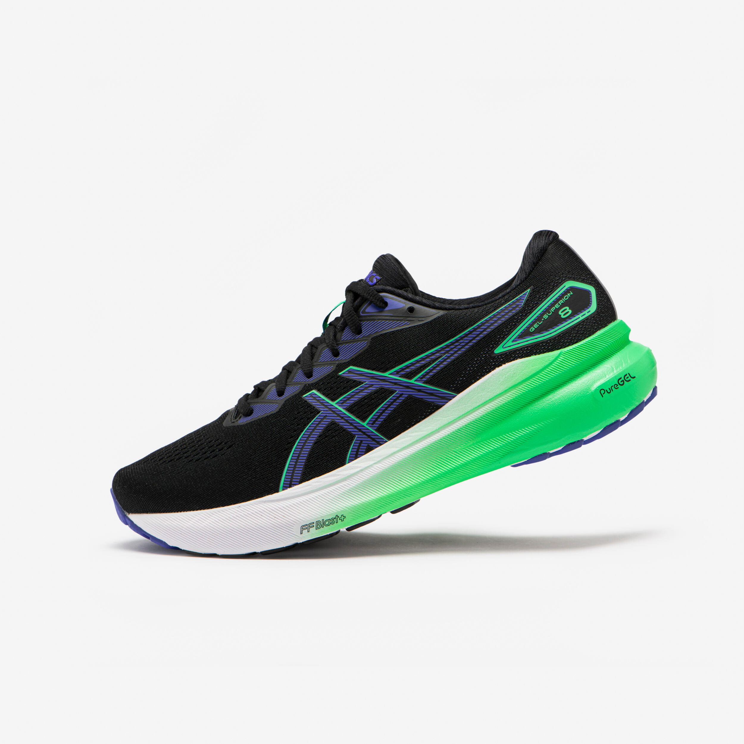 Laufschuhe Herren Asics - Gel-Superion 8 türkis/grün