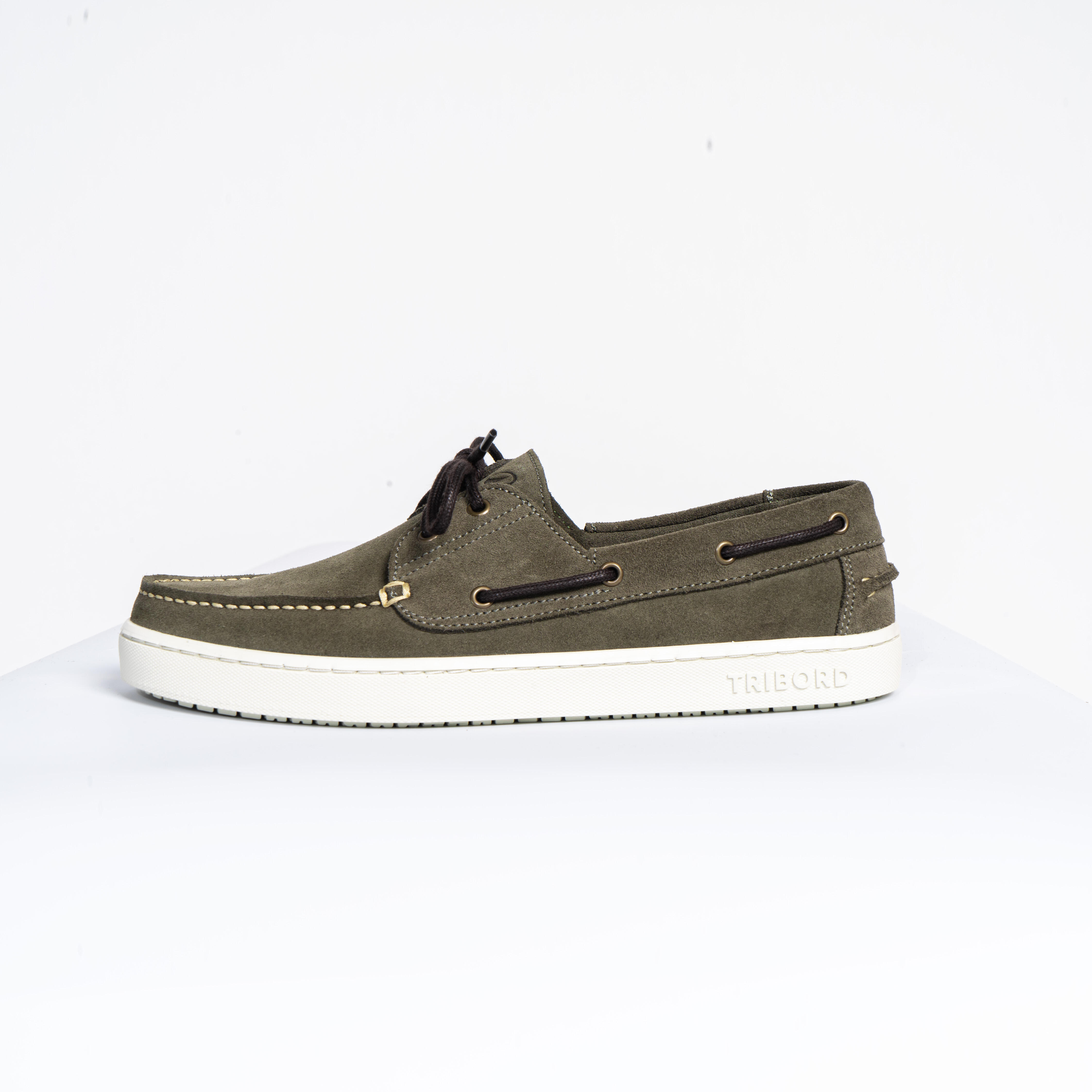 Segelschuhe Nubuk 120 khaki
