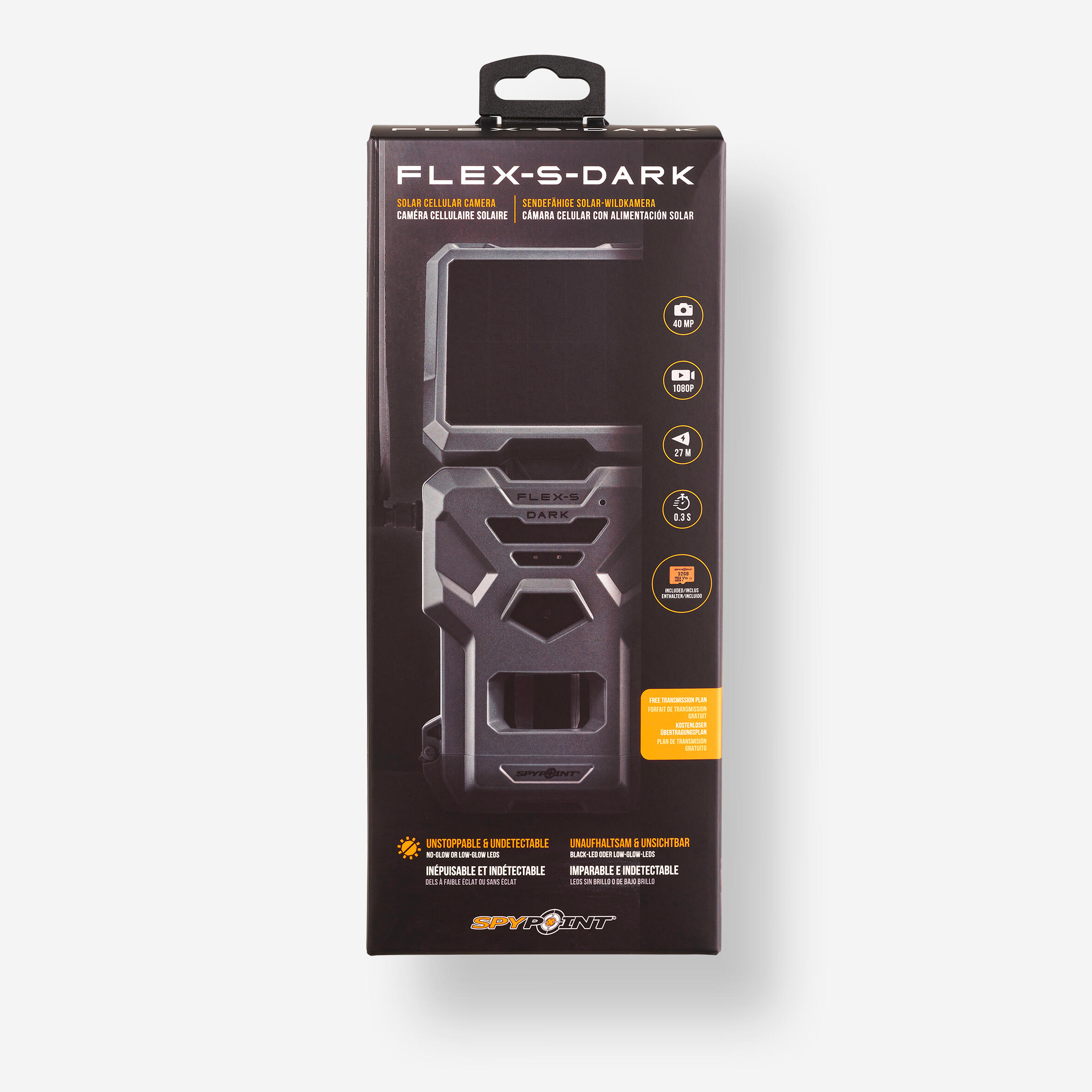 Jagd-Wildkamera Mobilfunk Solar FLEX S DARK