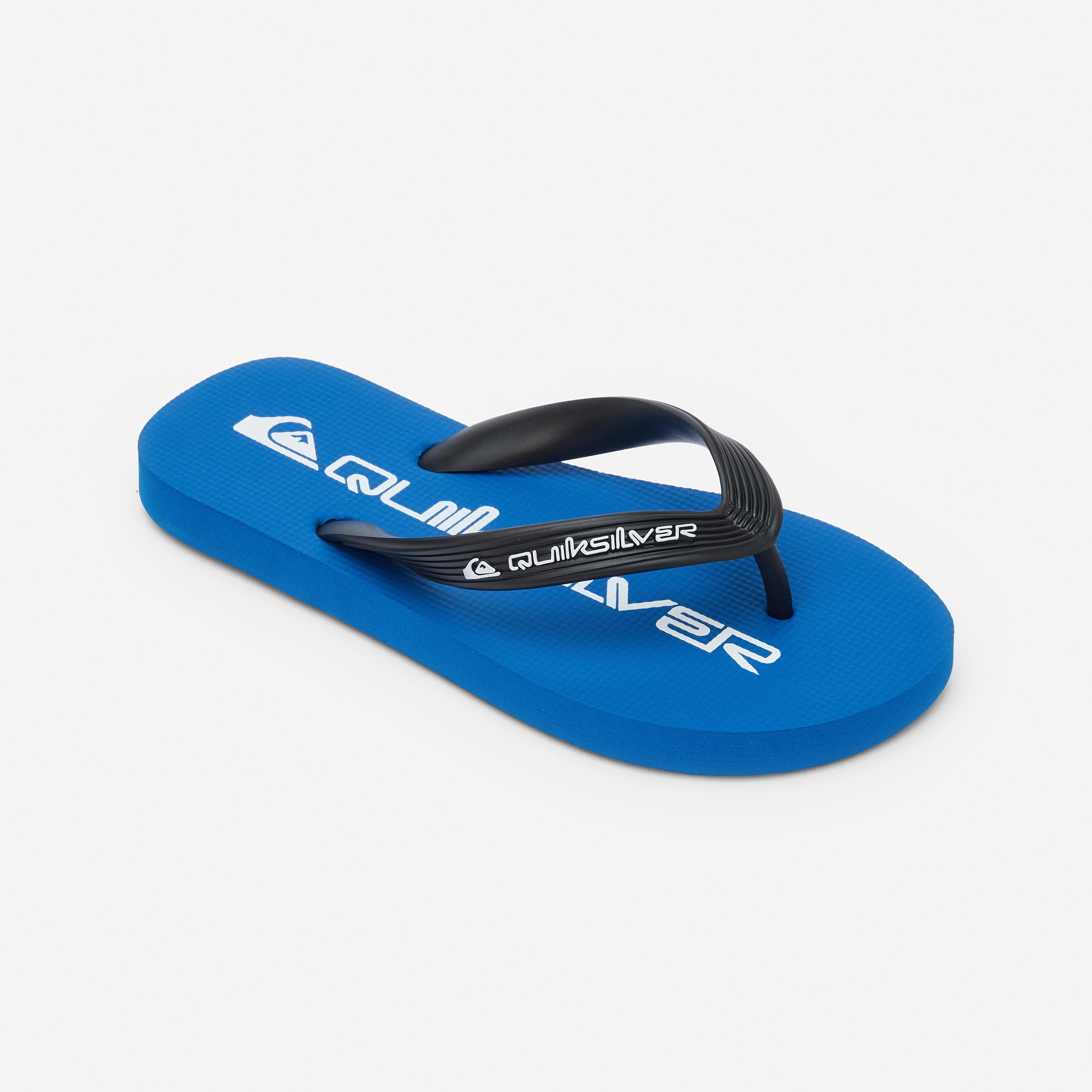 Zehensandalen Kinder Java Wordmark blau