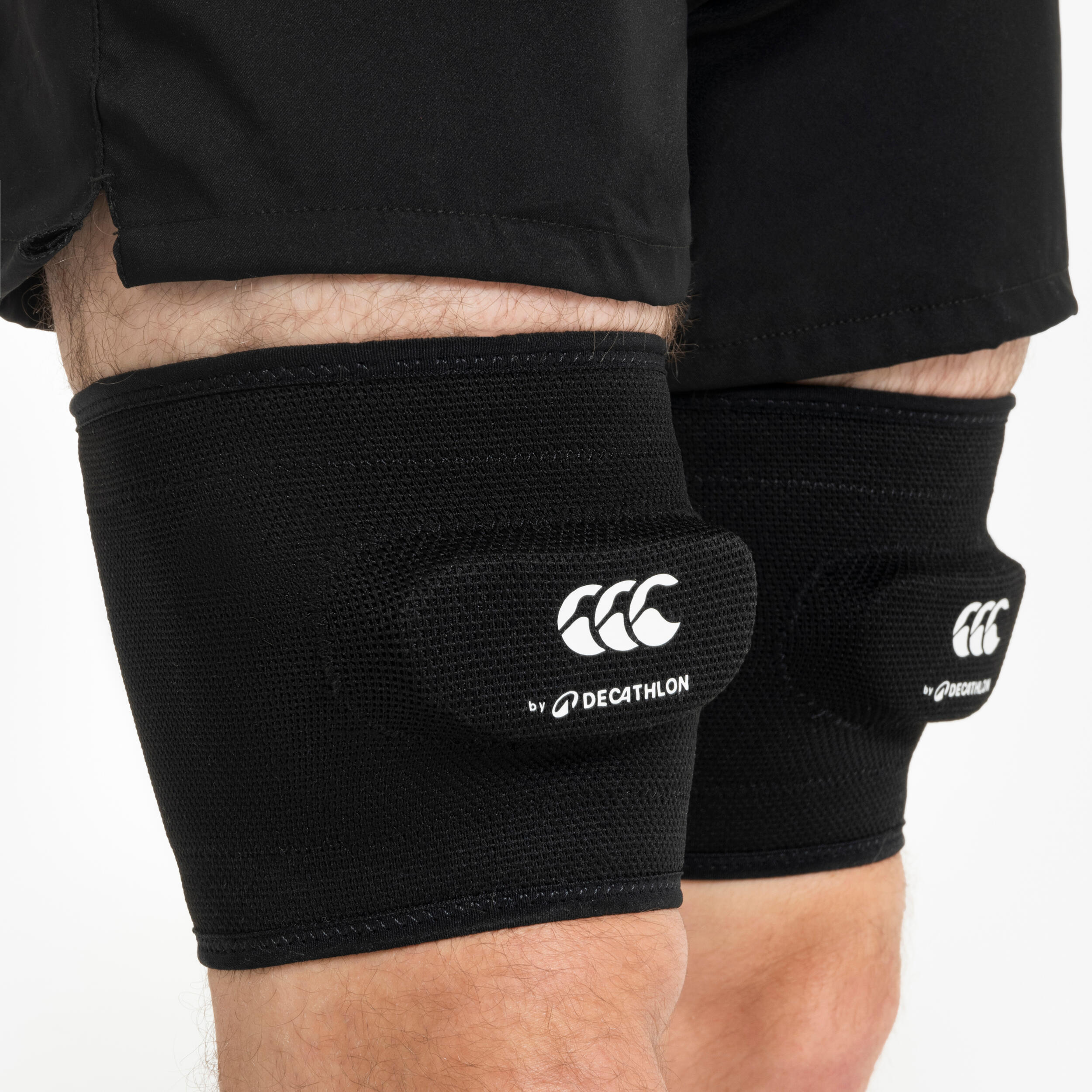 Rugby Line-Out-Bandage - R500 Decathlon Canterbury schwarz