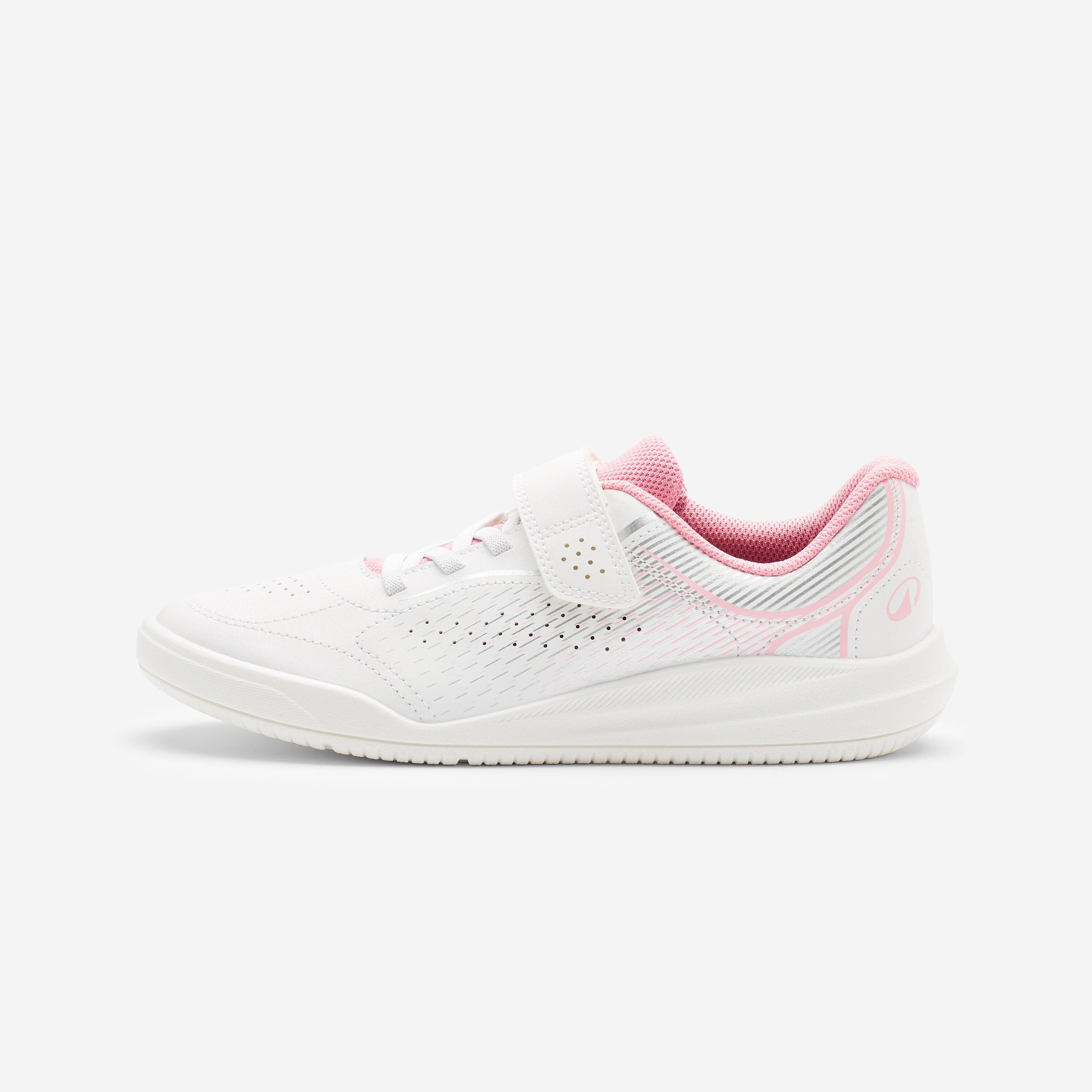 Turnschuhe Kinder strapazierfähig - rosa/weiß
