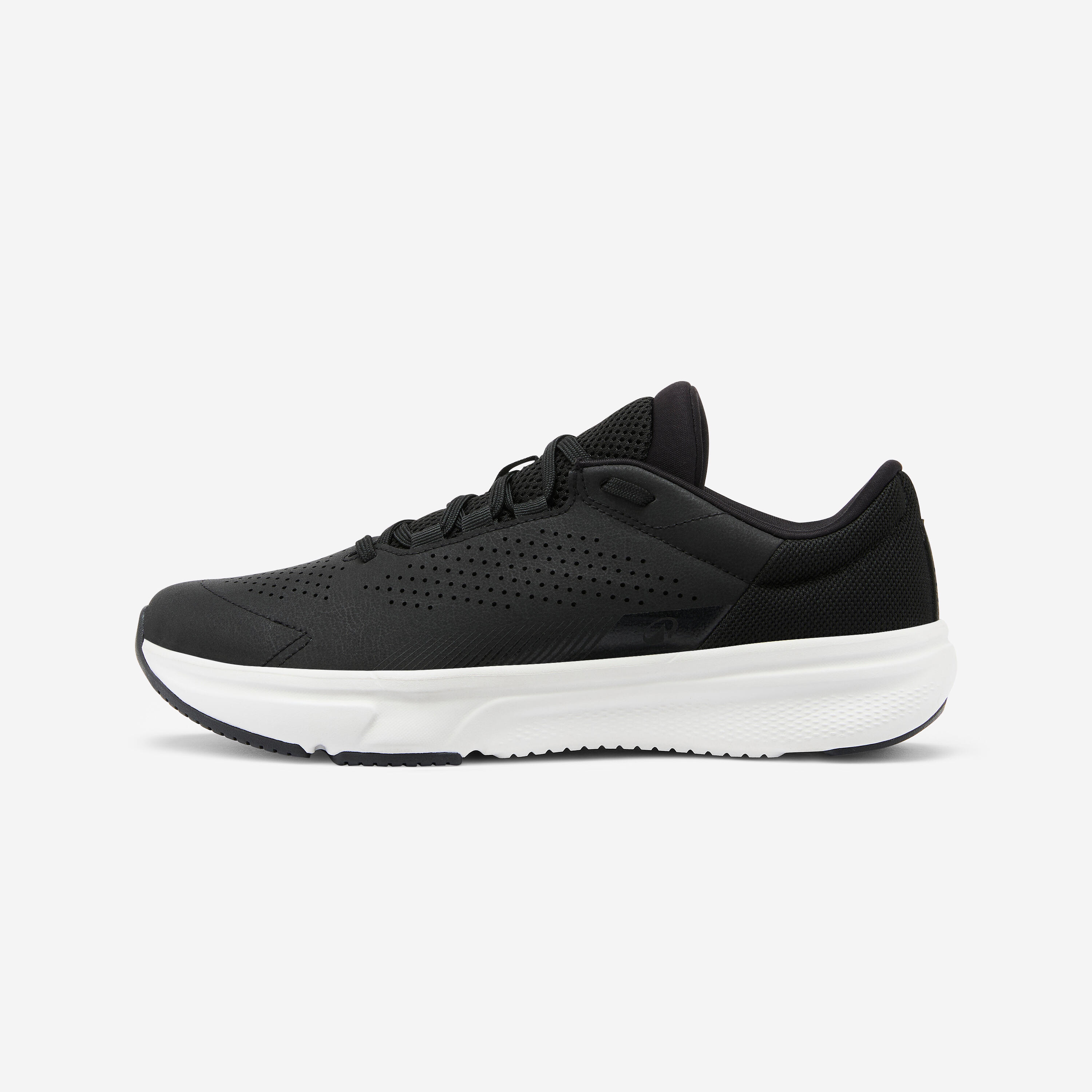 Fitnessschuhe Sneaker Damen - Essential Icon schwarz/weiß