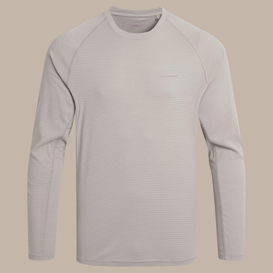 CRAGHOPPERS	NosiLife SolarShield+ Langarmshirt - Größe M - Farbe pear drop