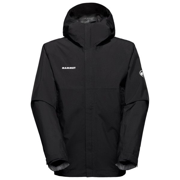 Mammut - Treeline Light Hardshell Hooded Jacket - Regenjacke Gr M schwarz