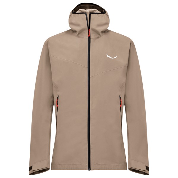 Salewa - Puez GTX 3L Epe Jacket - Regenjacke Gr 50 beige/braun