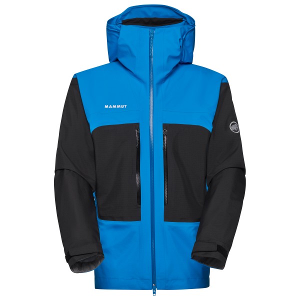 Mammut - Taiss Hardshell Hooded Jacket - Regenjacke Gr XXL blau/schwarz