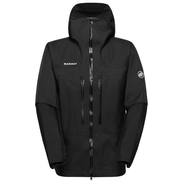 Mammut - Taiss Light Hardshell Hooded Jacket - Regenjacke Gr S schwarz