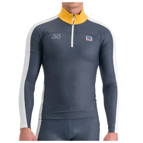 Sportful - Anima Apex Jersey - Langlaufjacke Gr XS blau