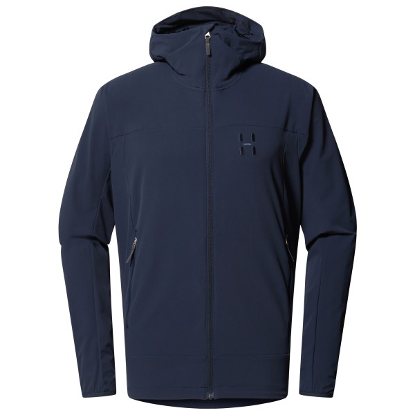 Haglöfs - Rosson Softshell Hood - Softshelljacke Gr S blau