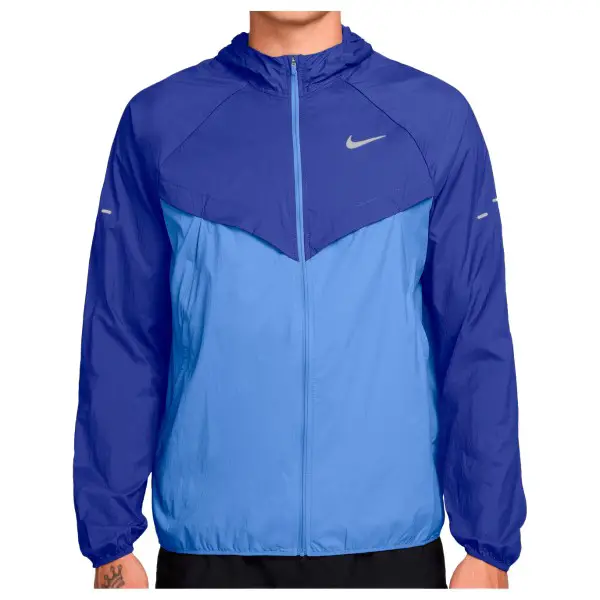Nike - Dri-Fit UV Stride Jacket - Laufjacke Gr M blau