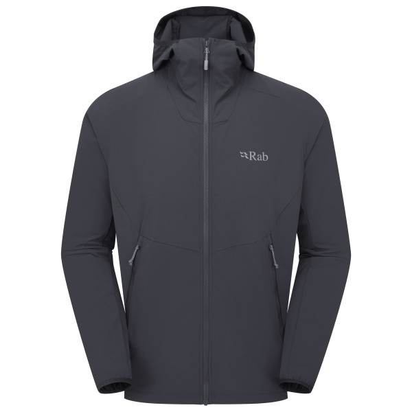 Rab - Borealis Hoody - Softshelljacke Gr M grau