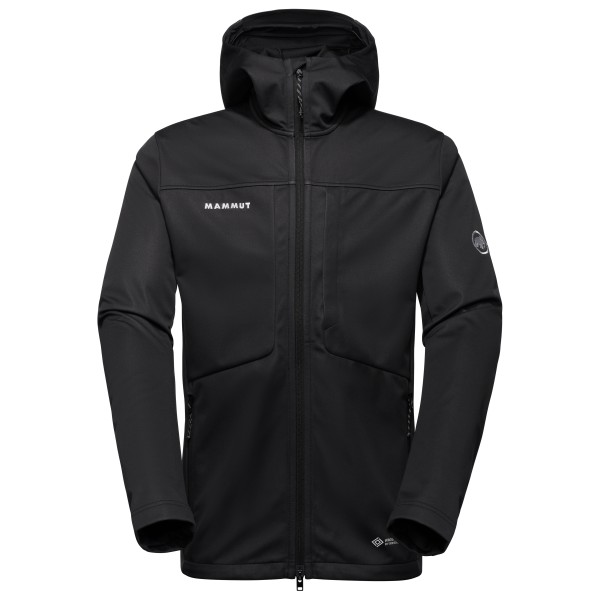 Mammut - Ultimate VIII Softshell Hooded Jacket - Softshelljacke Gr S schwarz