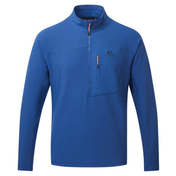 Mountain Equipment - Arrow 1/4 Zip - Softshelljacke Gr S blau