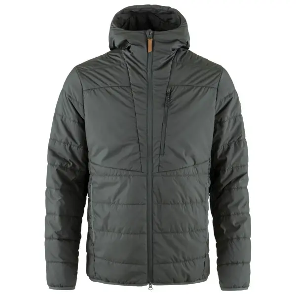 Fjällräven - Keb Hoodie - Kunstfaserjacke Gr S grau