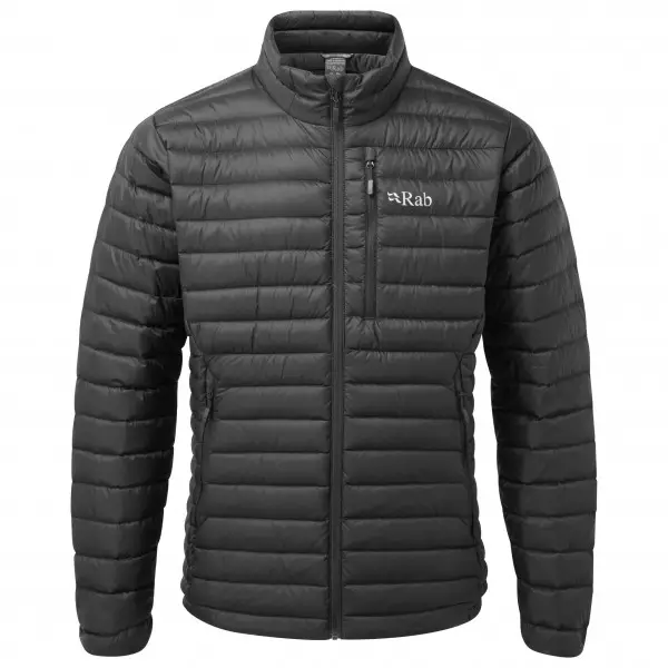 Rab - Microlight Jacket - Daunenjacke Gr XL schwarz/grau