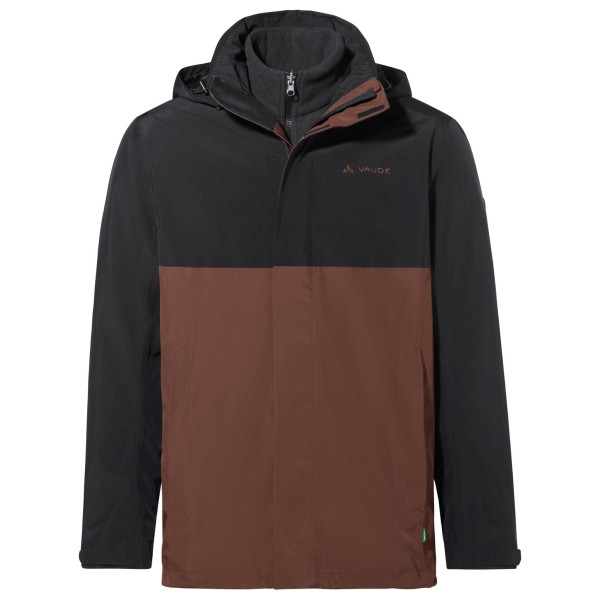 Vaude - Rosemoor 3in1 Jacket - Doppeljacke Gr 3XL schwarz/braun