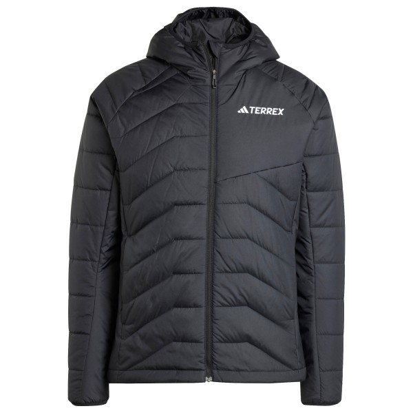 adidas Terrex - Terrex Multi Synthetic Insulated Hooded - Kunstfaserjacke Gr S grau