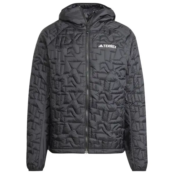 adidas Terrex - Terrex Xperior PL Loose Fill Insul. Hooded - Kunstfaserjacke Gr S grau