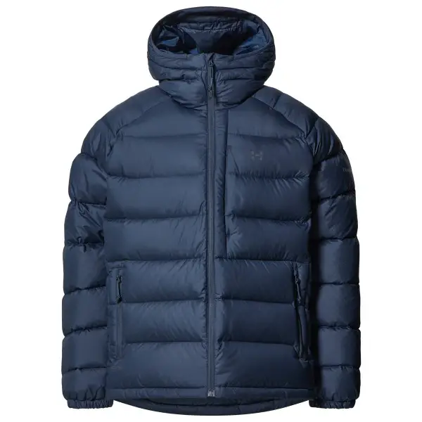 Haglöfs - Rosson Down Hood - Daunenjacke Gr S blau