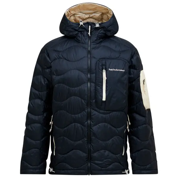 Peak Performance - Helium Utility Down Hood - Daunenjacke Gr S schwarz/blau