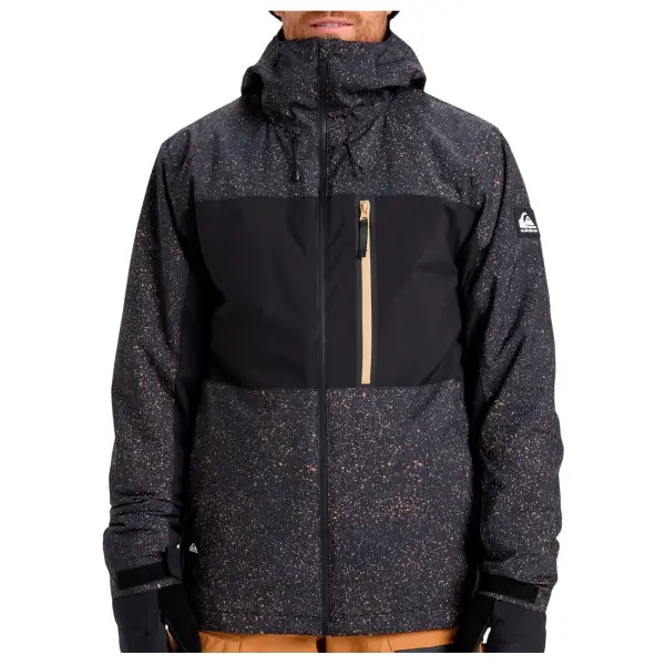 Quiksilver - Sycamore Printed Jacket - Skijacke Gr XXL grau/schwarz