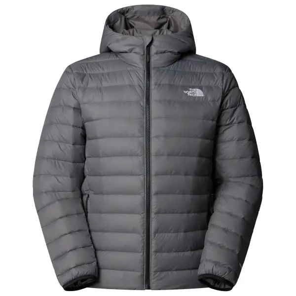 The North Face - Classic Down Hooded Jacket - Daunenjacke Gr S grau