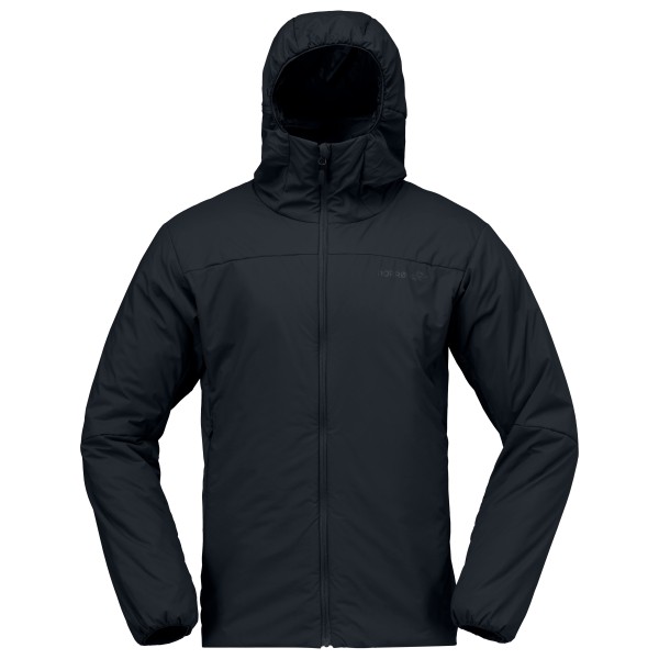 Norrøna - Femund Thermo60 Zip Hood - Kunstfaserjacke Gr S schwarz