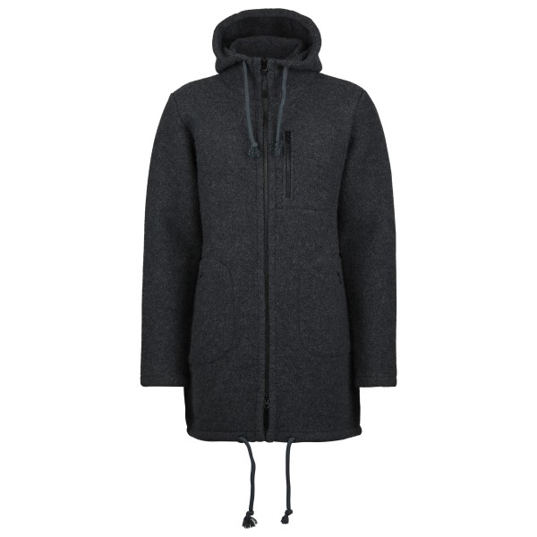 Mufflon - Patrick - Wollparka Gr M grau/schwarz