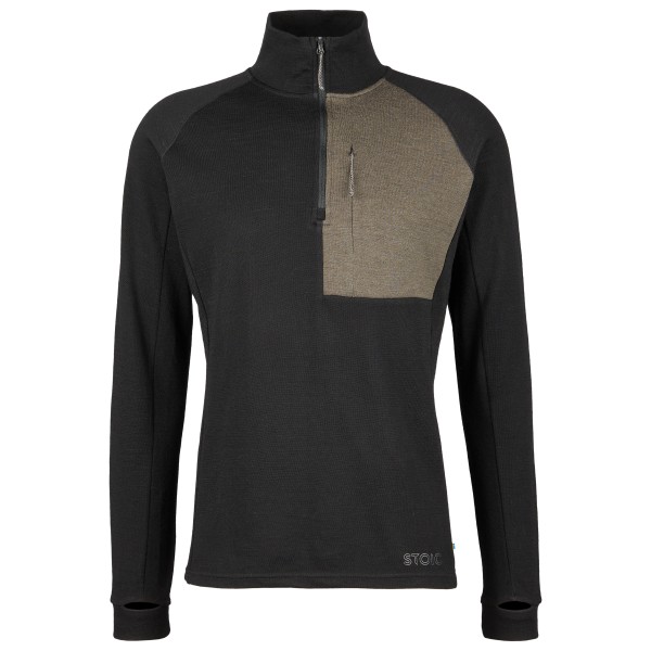 Stoic - Merino260 StadjanSt. Zip Pullover - Merinopullover Gr M schwarz