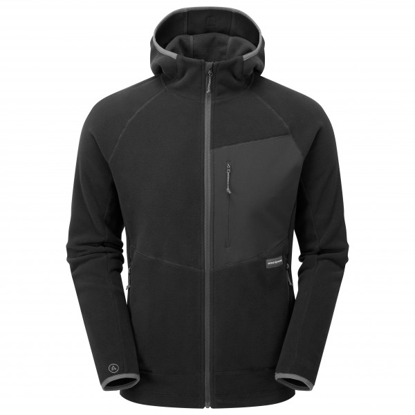 ARTILECT - Supermoon Bio Hoodie - Fleecejacke Gr XS schwarz