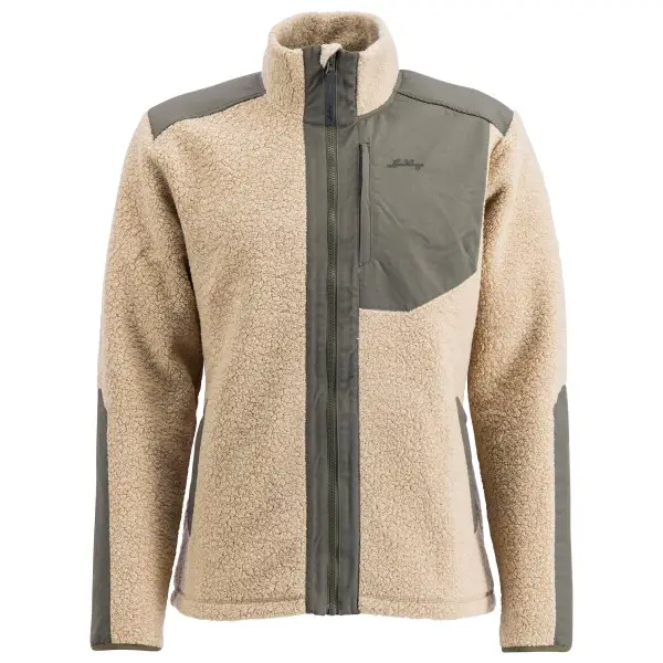 Lundhags - Saruk Wool Pile Mid Full Zip - Fleecejacke Gr S beige