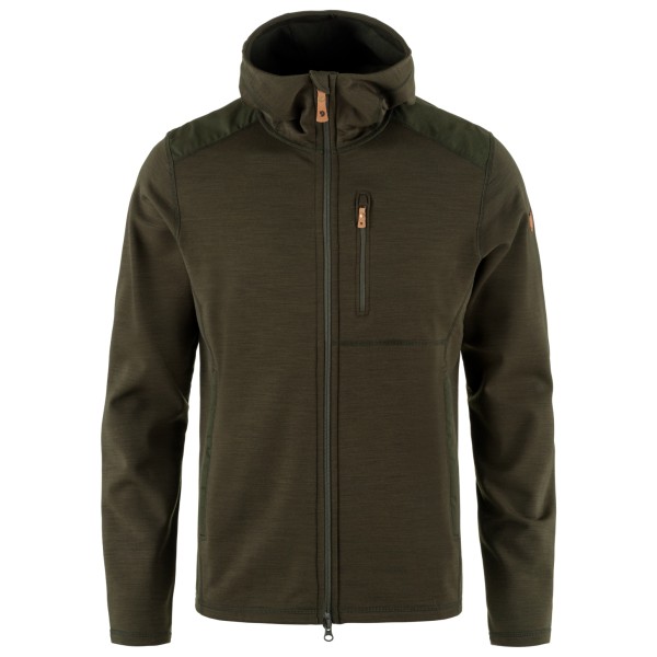 Fjällräven - Keb Fleece Hoodie - Fleecejacke Gr XS oliv