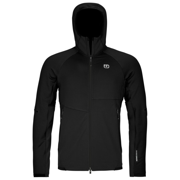 Ortovox - Fleece Rib Hoody - Fleecejacke Gr S schwarz