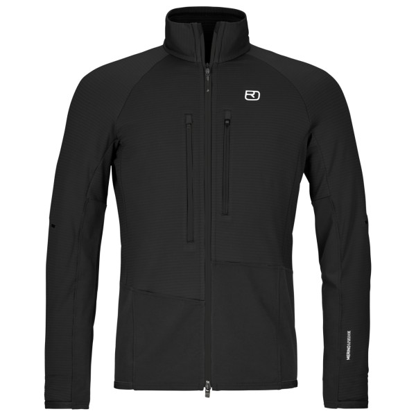 Ortovox - Fleece Rib Jacket - Fleecejacke Gr S schwarz