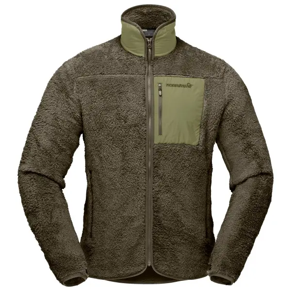 Norrøna - Femund Warm3 Jacket - Fleecejacke Gr S braun